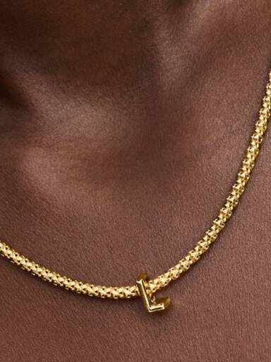 Letter L Alphabet Charm