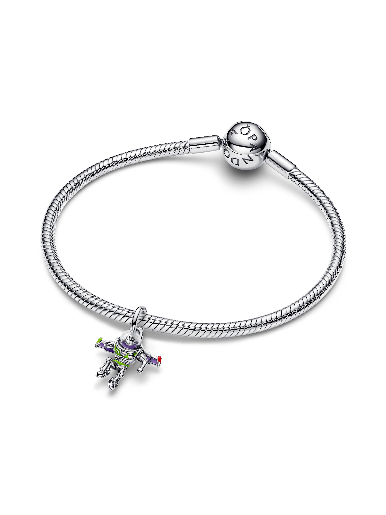 Disney Pixar Buzz Lightyear Dangle Charm | Sterling silver