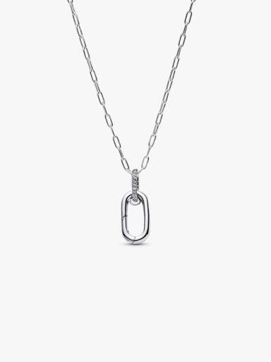 Openable Link Pendant Necklace