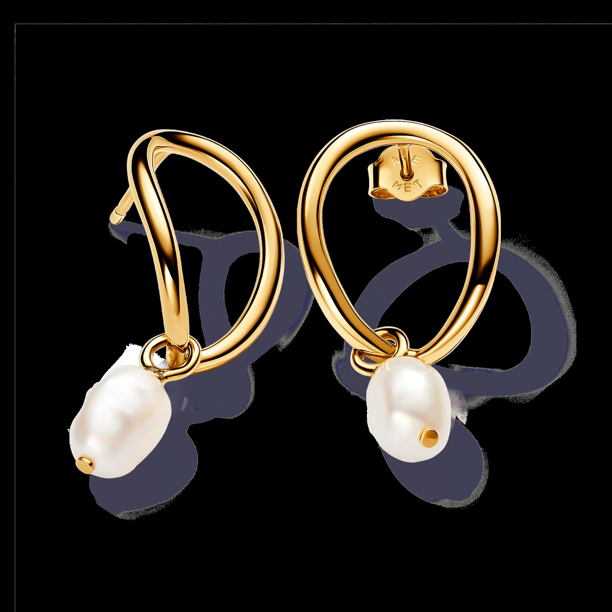 Pearl earrings