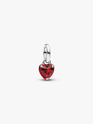 Red Chakra Heart Mini Dangle Charm