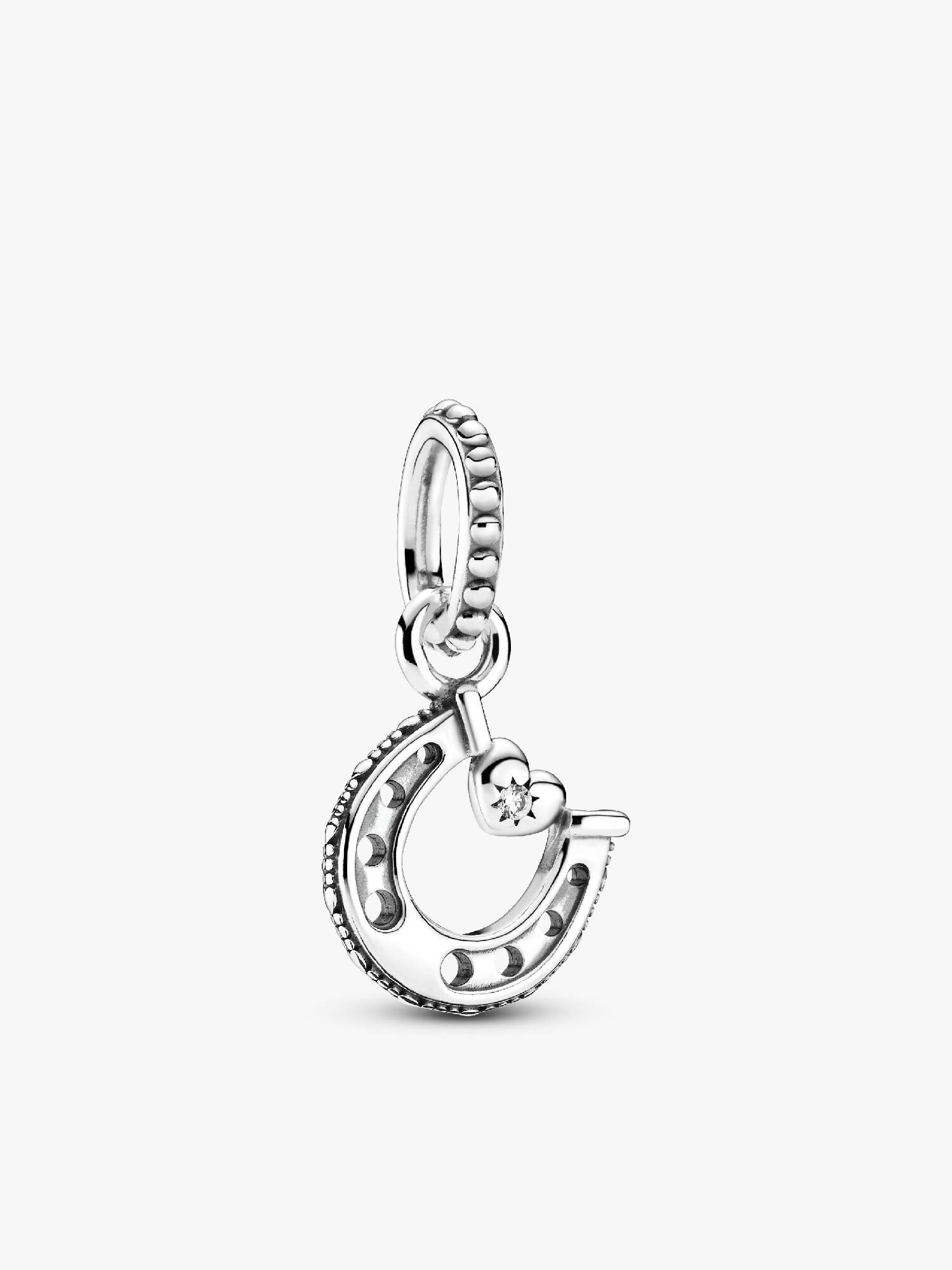 Good Luck Horseshoe Dangle Charm