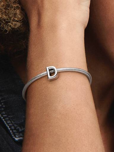 Letter D Alphabet Charm
