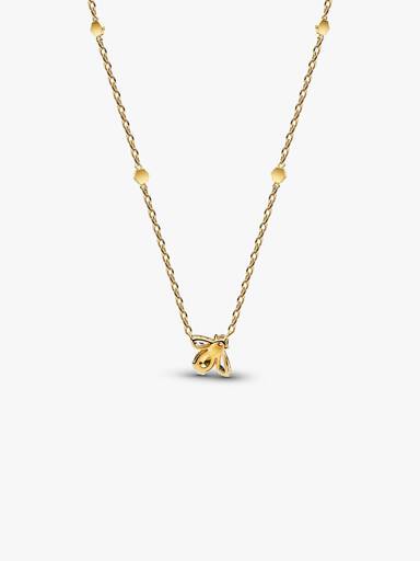 Honey Bee Pendant Necklace
