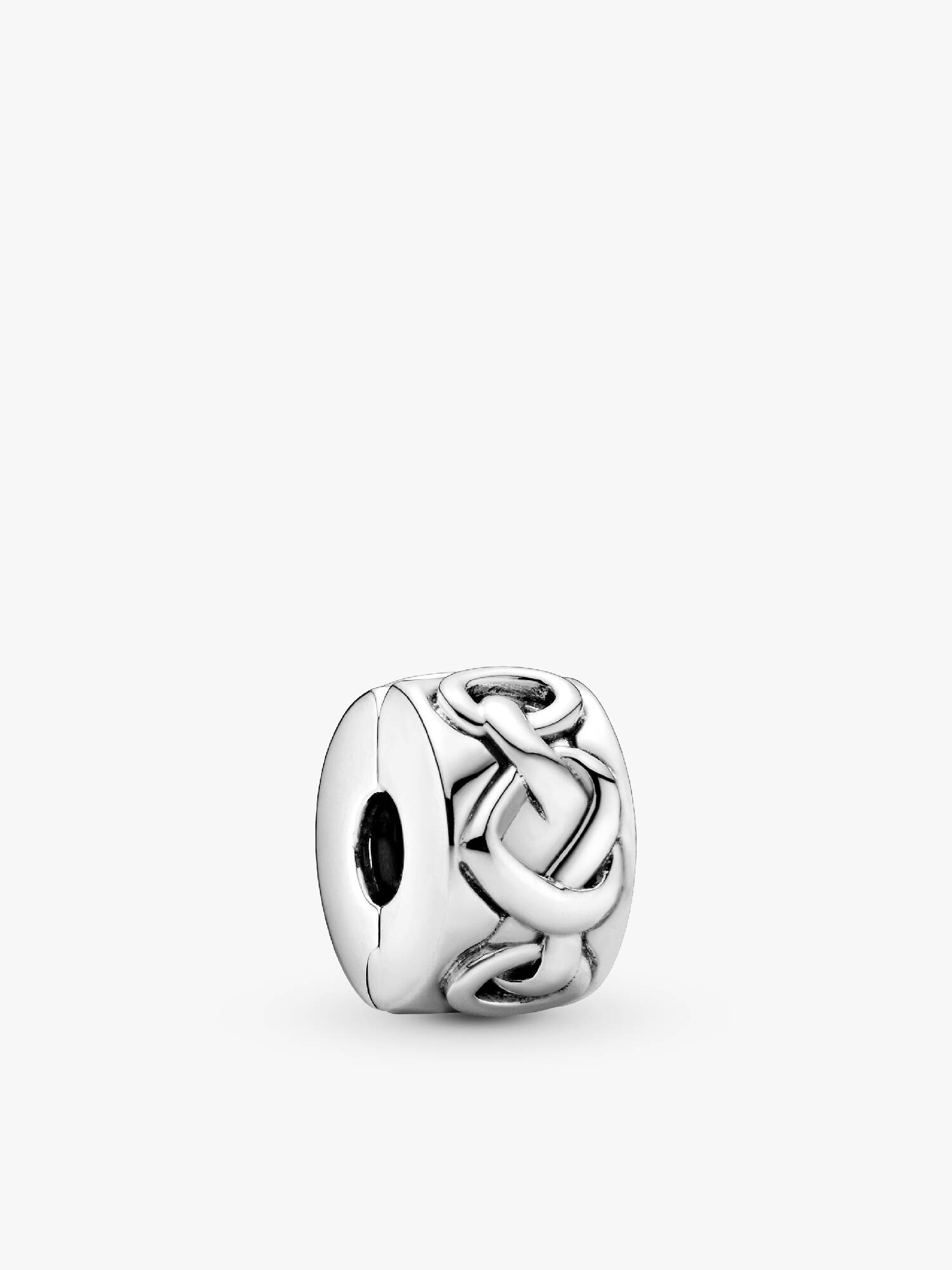 Knotted Hearts Clip Charm