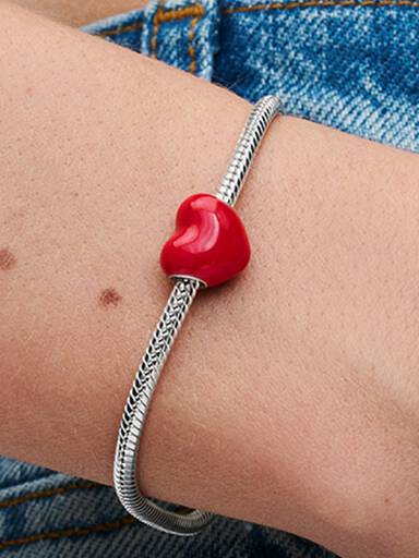 Colour-changing Hidden Message Heart Charm
