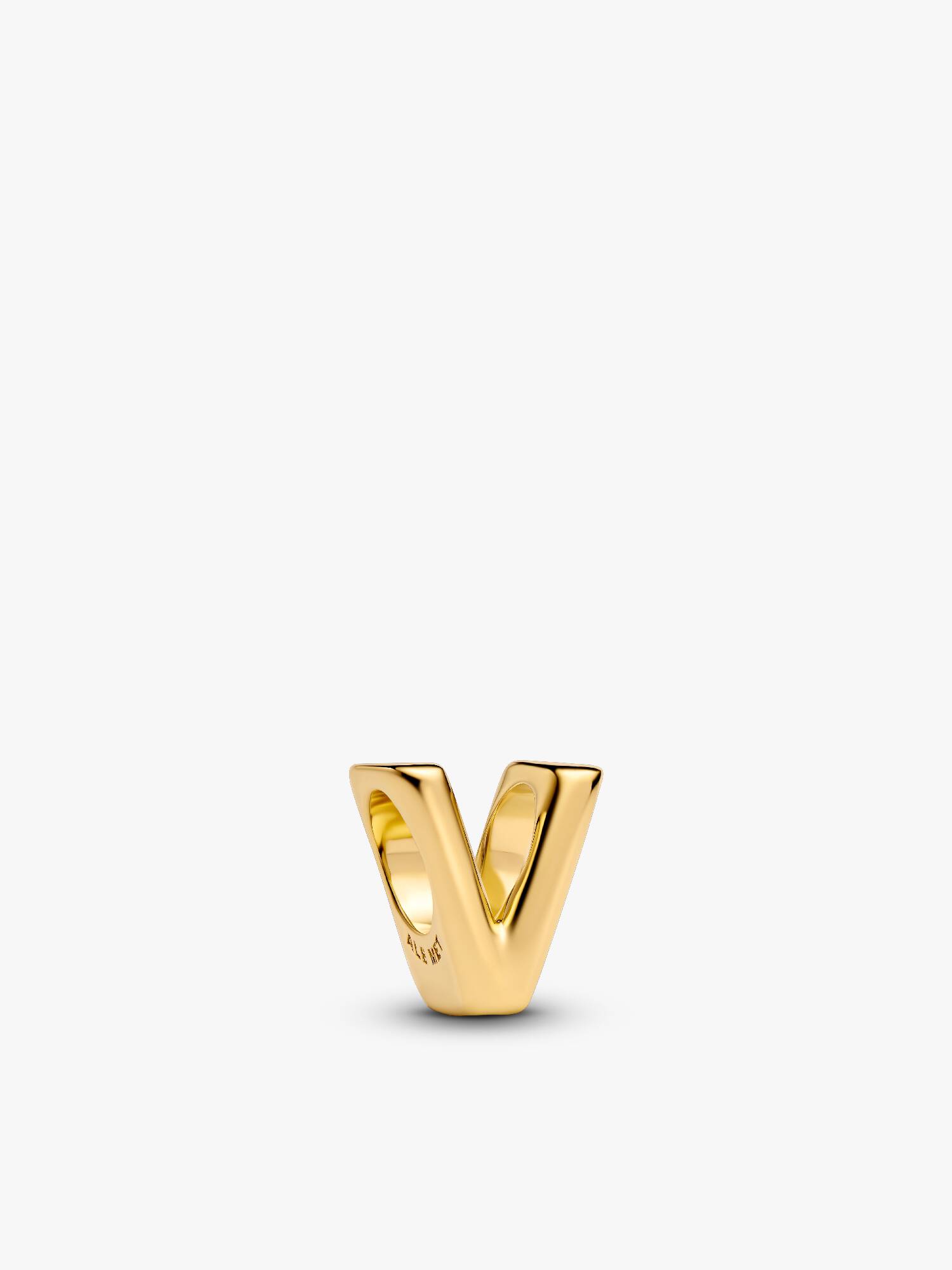 Letter V Alphabet Charm