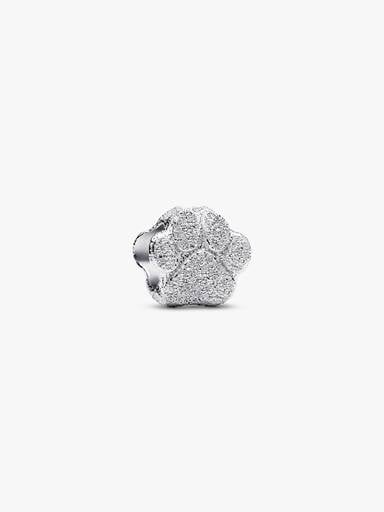 Textured Paw Mini Charm