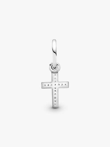 Sparkling Cross Dangle Charm