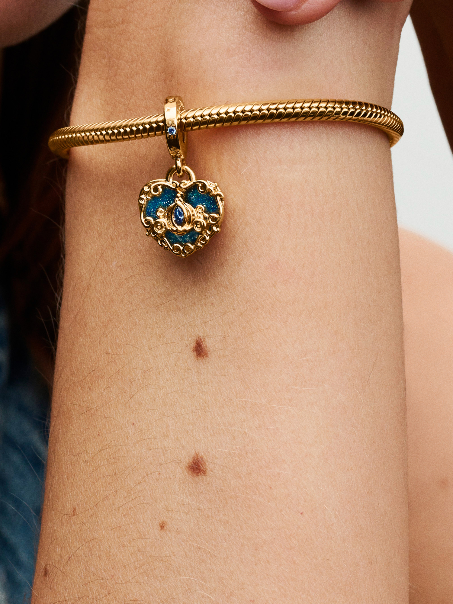 Pandora ブレスレット Snake Chain Bracelet snake chain bracelet | Gold plated | Pandora SG