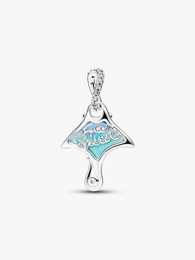 Manta Ray Dangle Charm