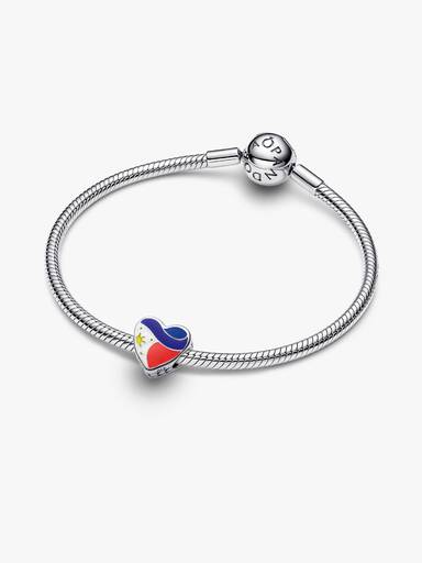Philippines Heart Charm