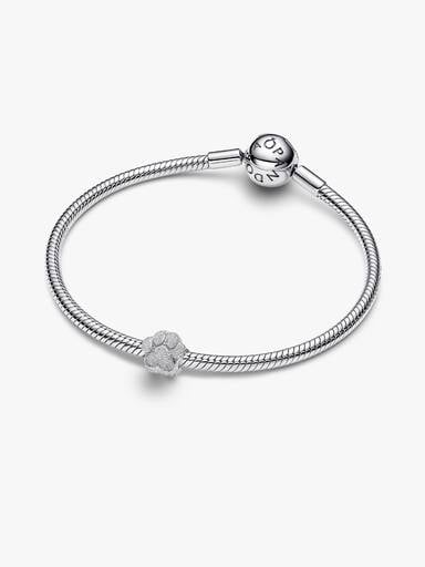 Textured Paw Mini Charm