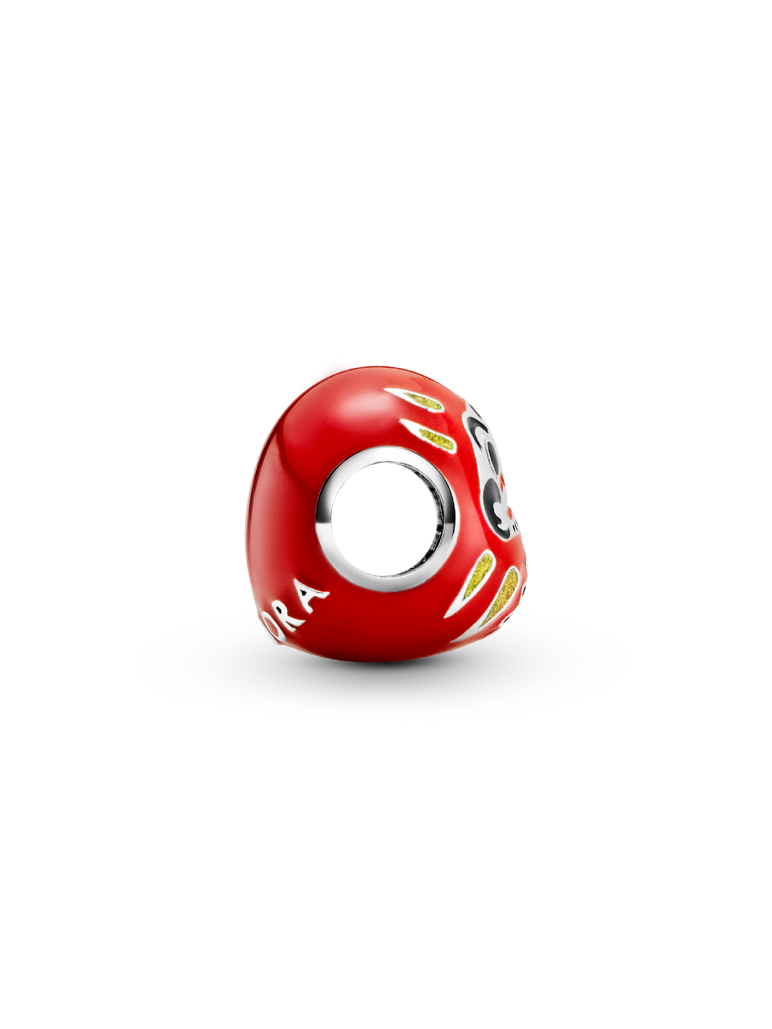 Pandora 赤いダルマチャーム Red Daruma Doll Charm | Sterling silver | Pandora SG