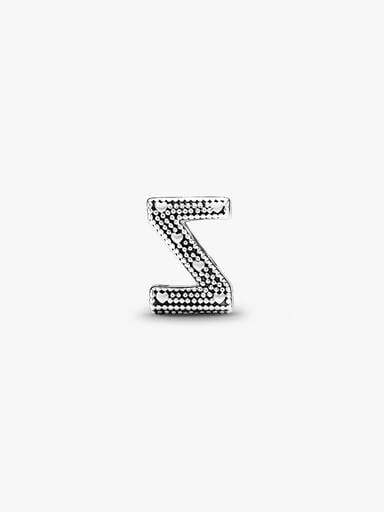 Letter Z Alphabet Charm