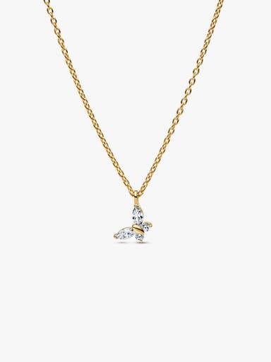 Butterfly Pendant Necklace