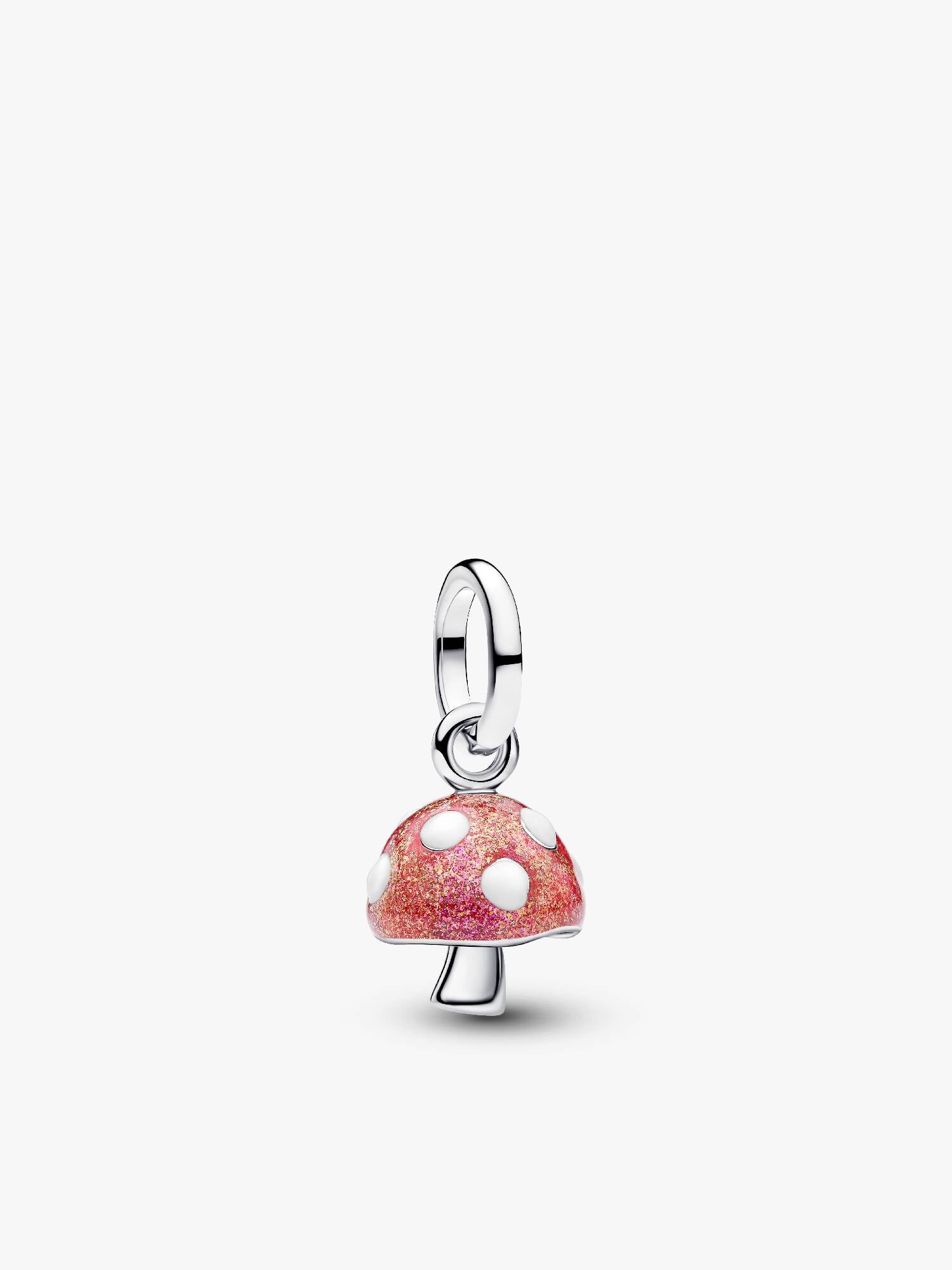 Glow-in-the-dark Mushroom Dangle Charm