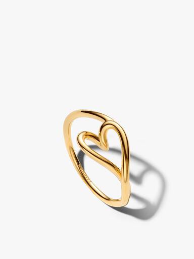 Essence Delicate Heart Friendship Ring Set