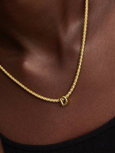 Letter D Alphabet Charm
