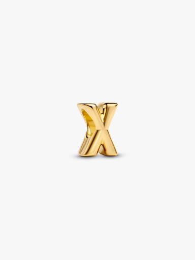 Letter X Alphabet Charm