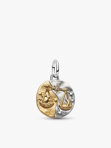 Libra Medallion Necklace Set