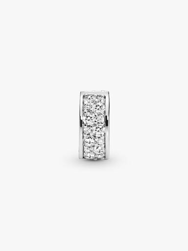 Clear Pavé Clip Charm