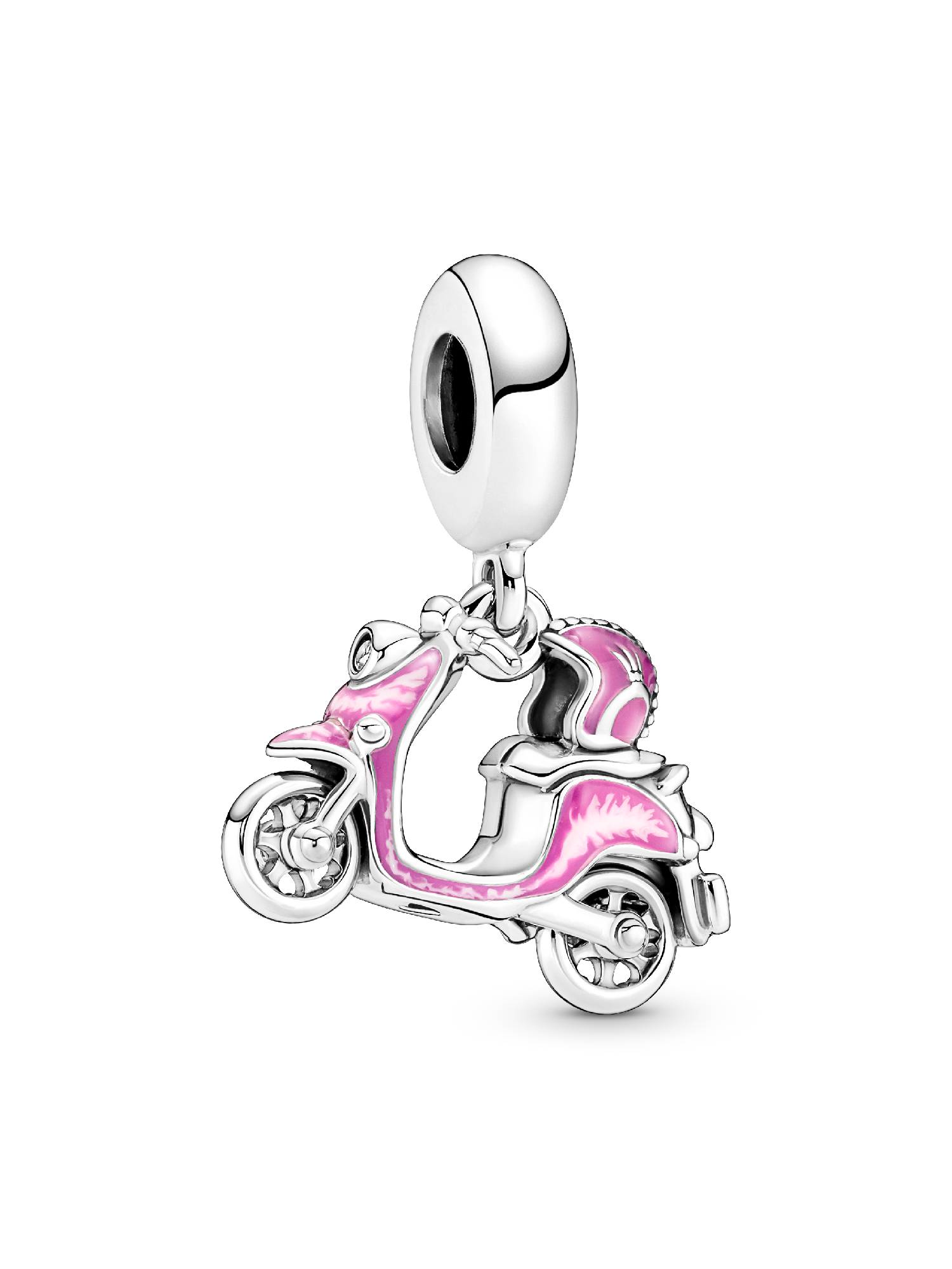 Pink Scooter Dangle Charm | Sterling silver | Pandora SG