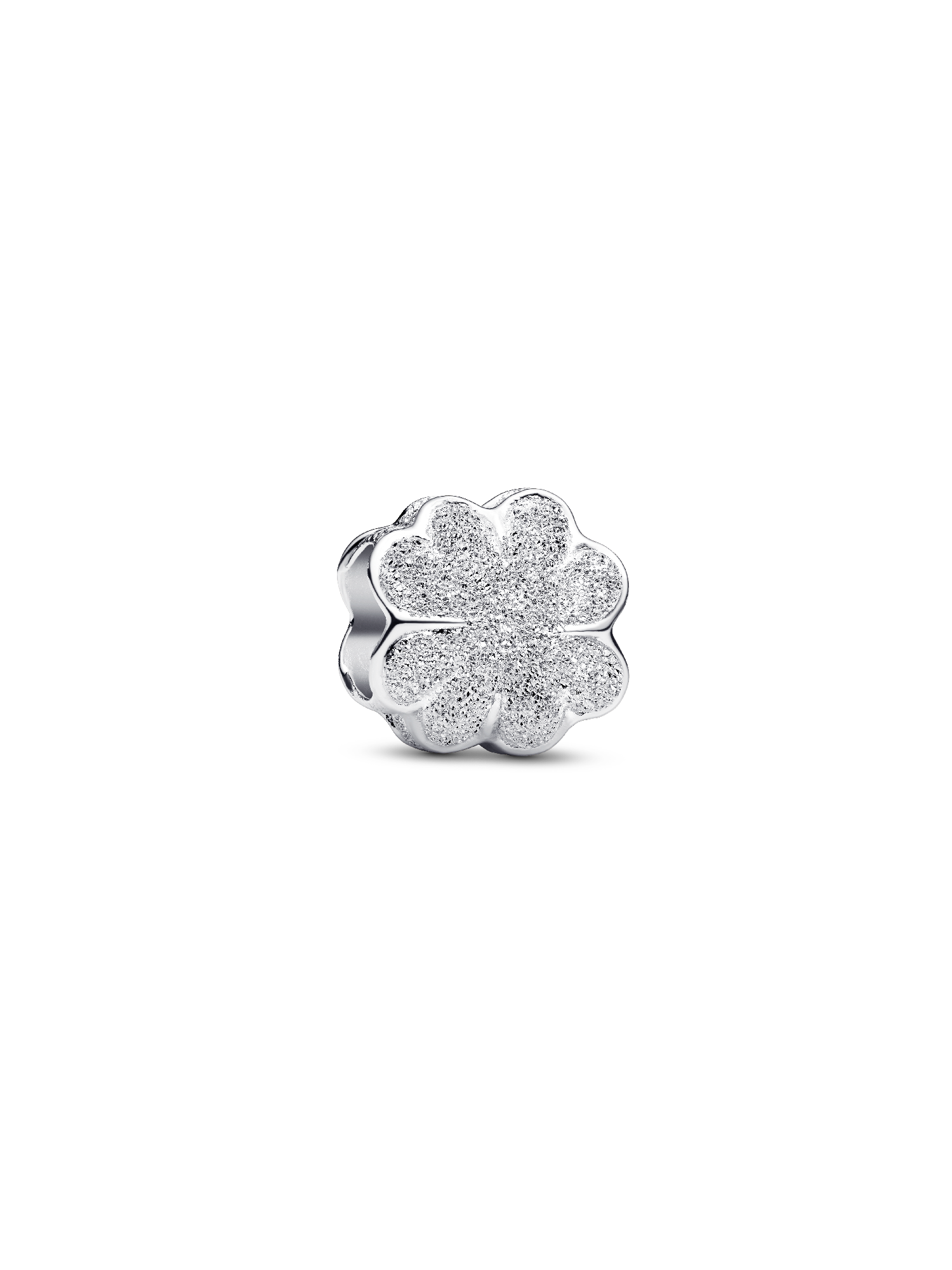 Textured Clover Mini Charm