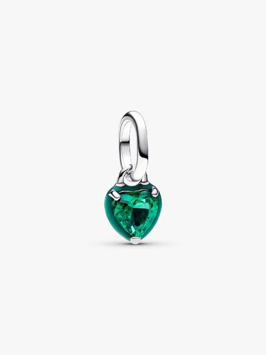 Green Chakra Heart Mini Dangle Charm