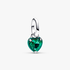 Green Chakra Heart Mini Dangle Charm Green Chakra Heart Mini Dangle Charm