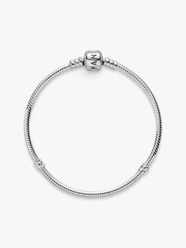 Barrel Clasp Snake Chain Bracelet