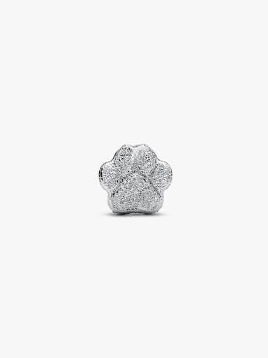 Textured Paw Mini Charm