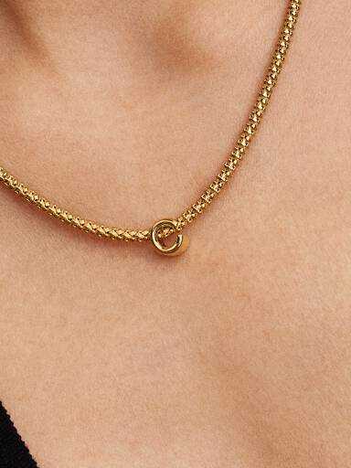 Letter C Alphabet Charm
