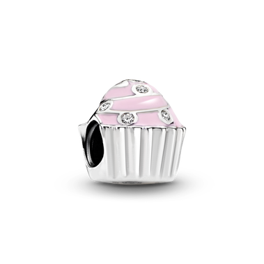 Pink Cupcake Charm