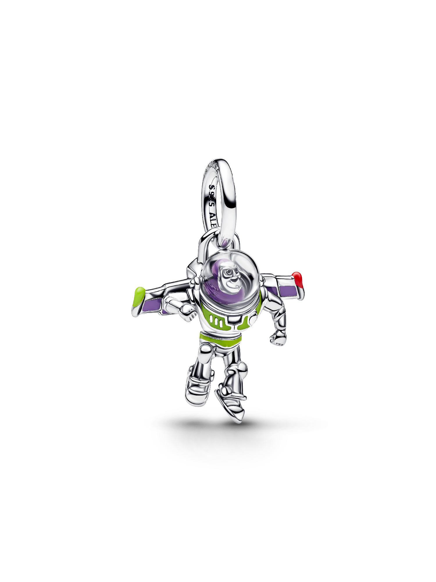アクセサリー PANDORA Disney Pixar Buzz Lightyear Disney Pixar Buzz Lightyear Dangle Charm | Sterling silver