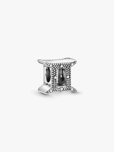 Sparkling Gemini Zodiac Charm