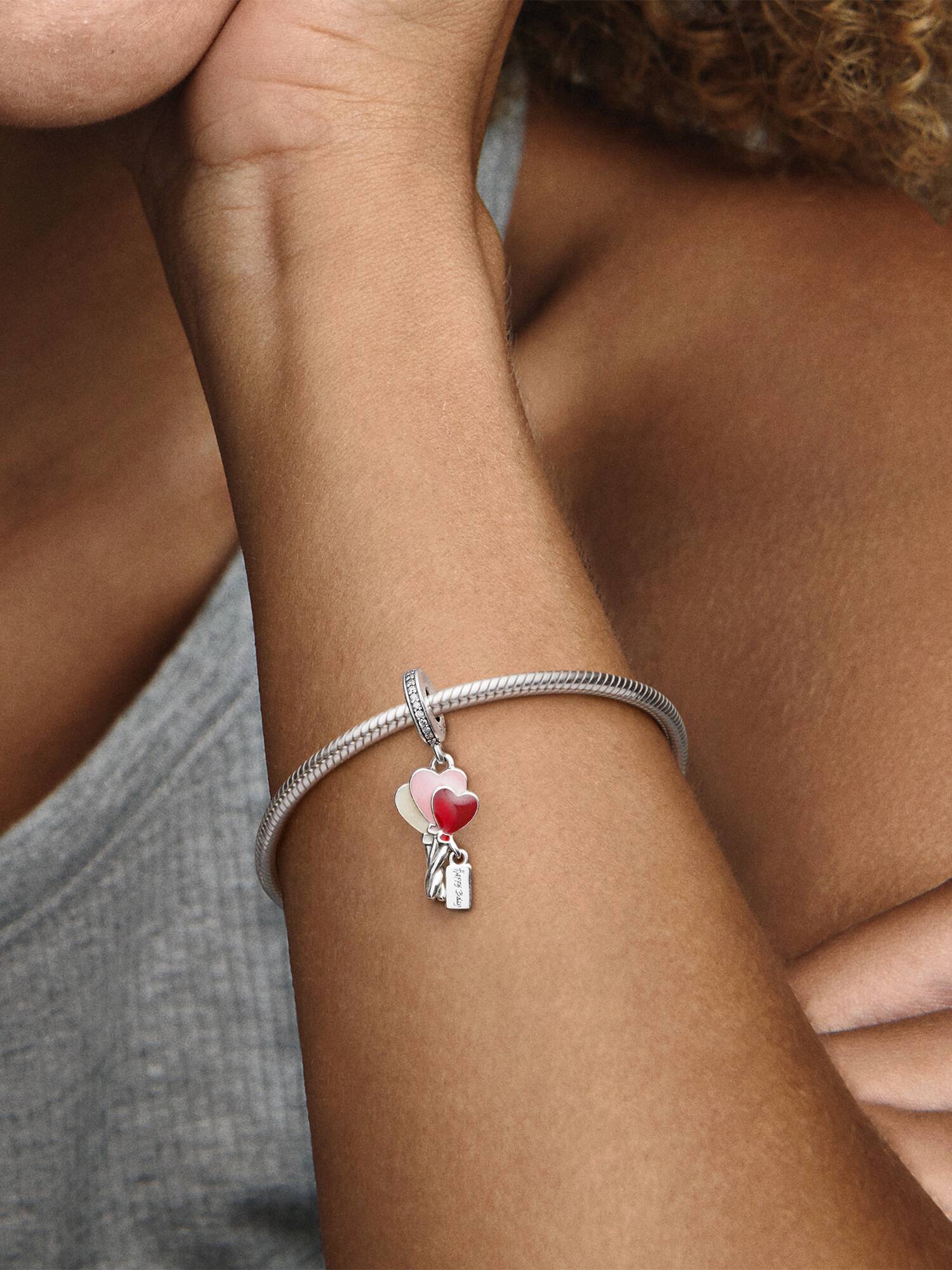 Happy Bday Balloon Dangle Charm