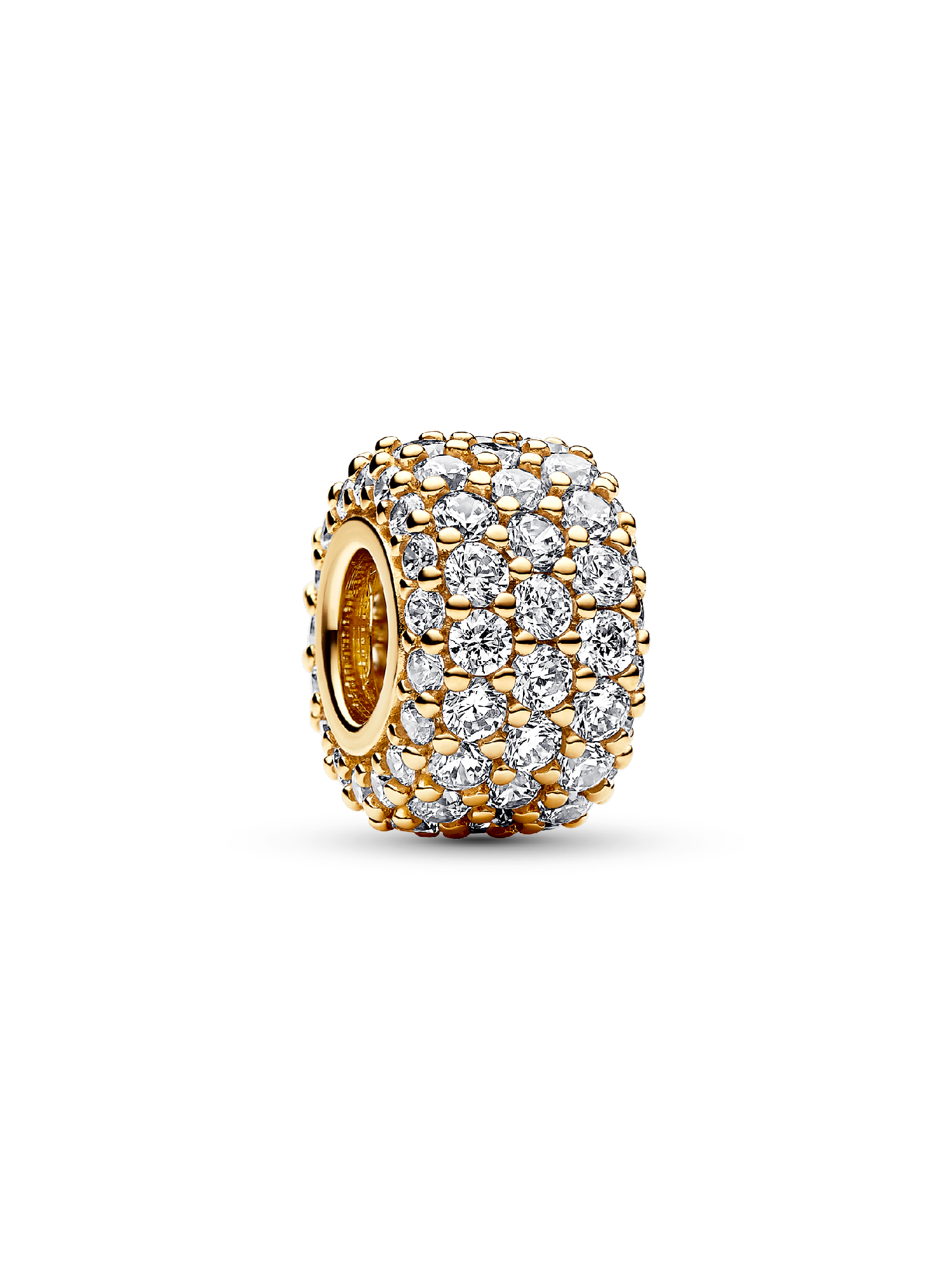 Sparkling Pavé Triple-row Charm