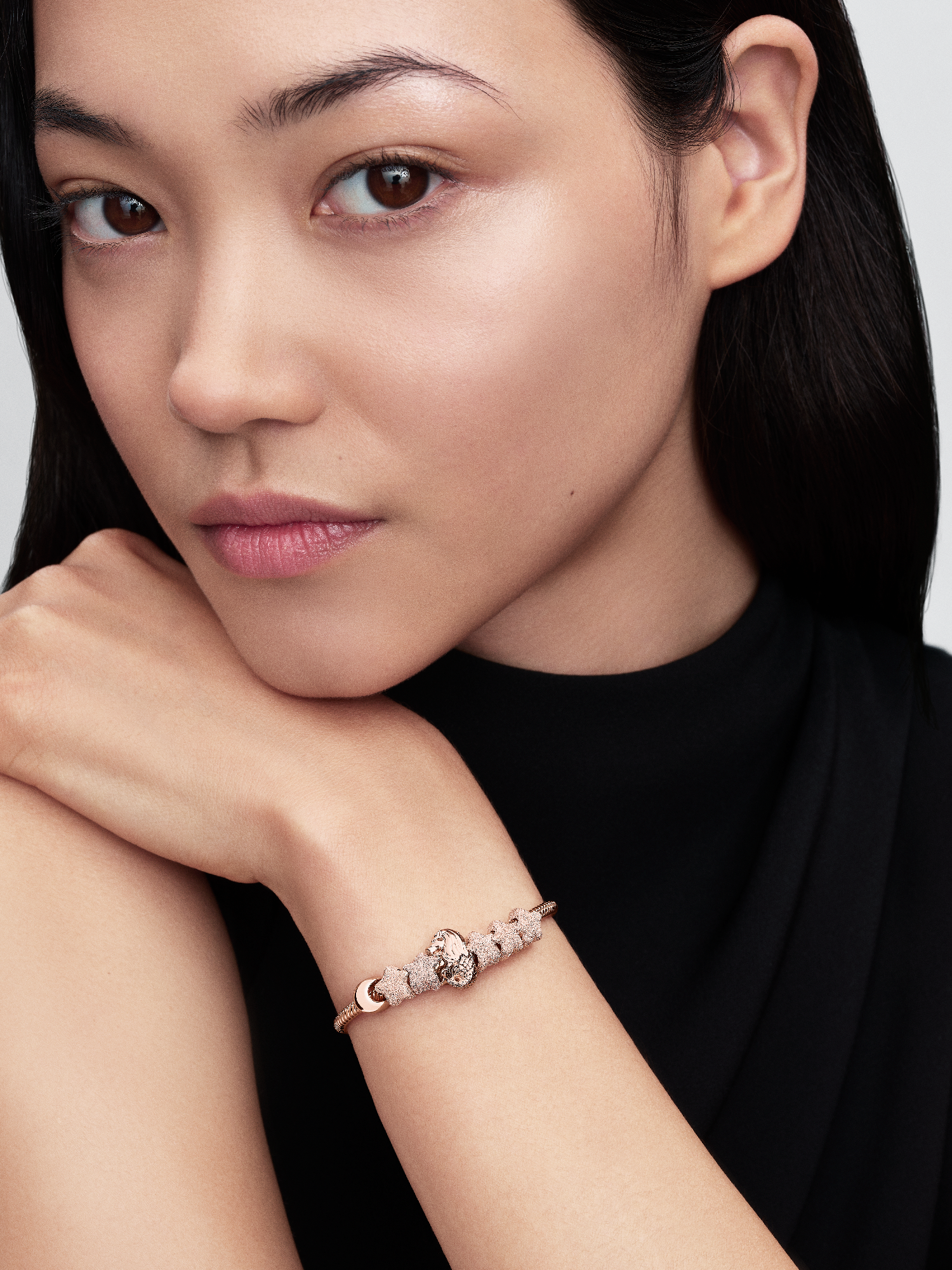 Singapore Merlion Charm | Rose gold plated | Pandora SG