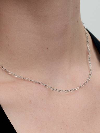 Linked Hearts Collier Necklace