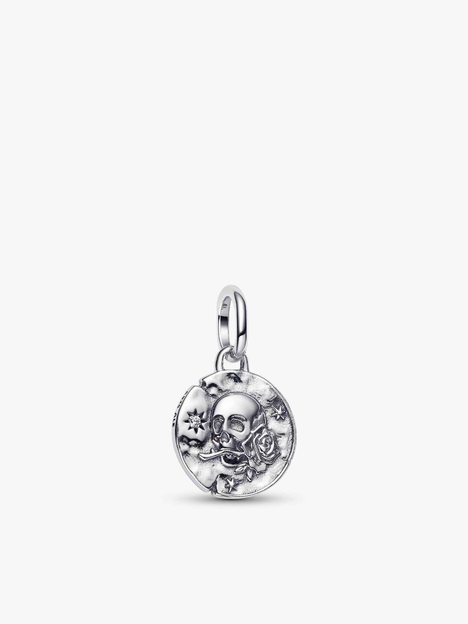 Skull Medallion Charm