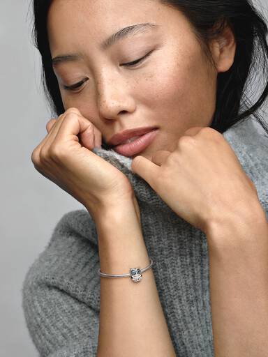 Sparkling Owl Charm