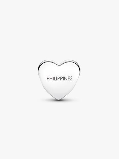 Philippines Heart Charm