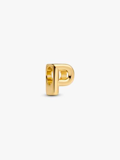 Letter P Alphabet Charm