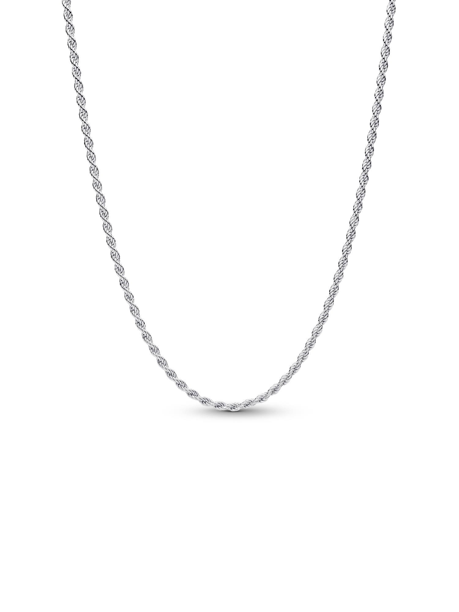 Rope Chain Necklace | Sterling silver | Pandora SG