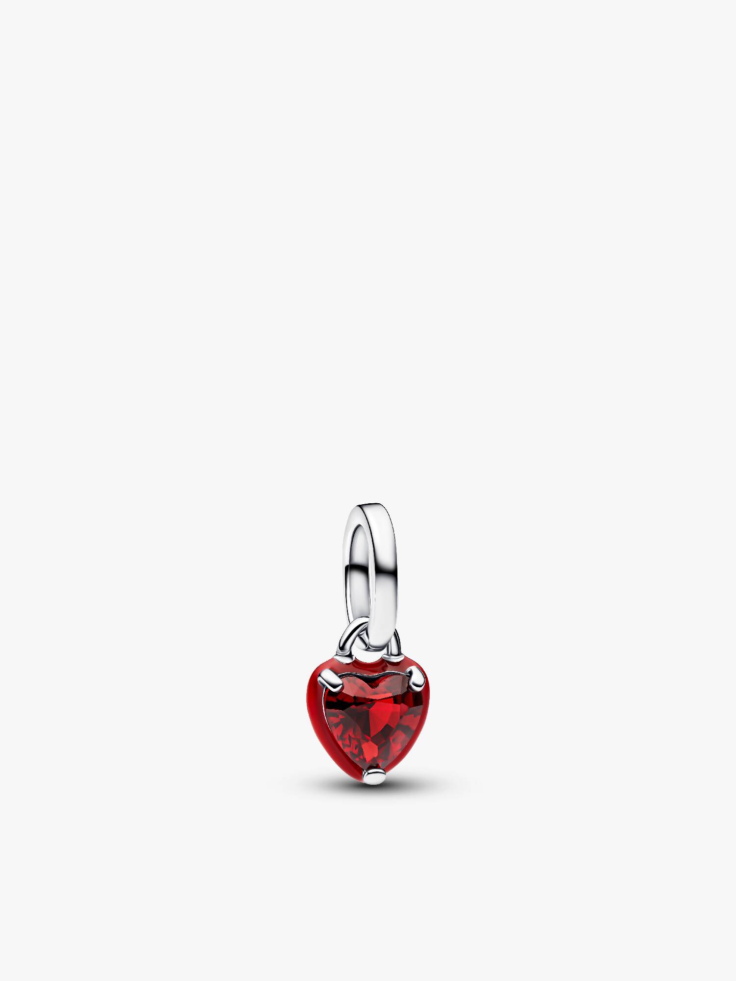 Red Chakra Heart Mini Dangle Charm