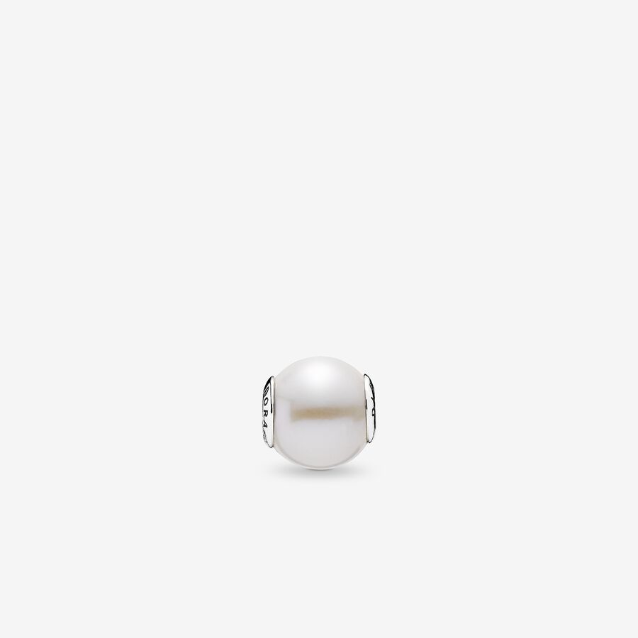 Dignity Freshwater Cultured Pearl Charm image number 0