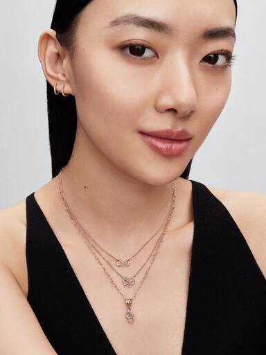Sparkling Infinity Collier Necklace