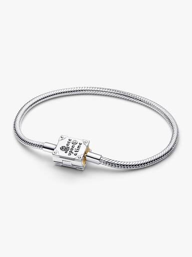 Disney Princess Storybook Lab-grown Diamond Snake Chain Bracelet