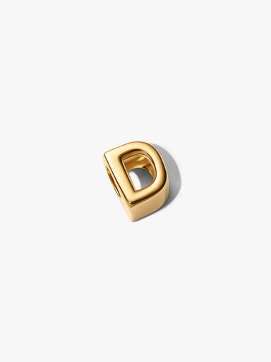 Letter D Alphabet Charm
